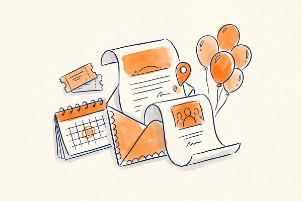 Einladung zur Veranstaltung per E-Mail: 10 Muster