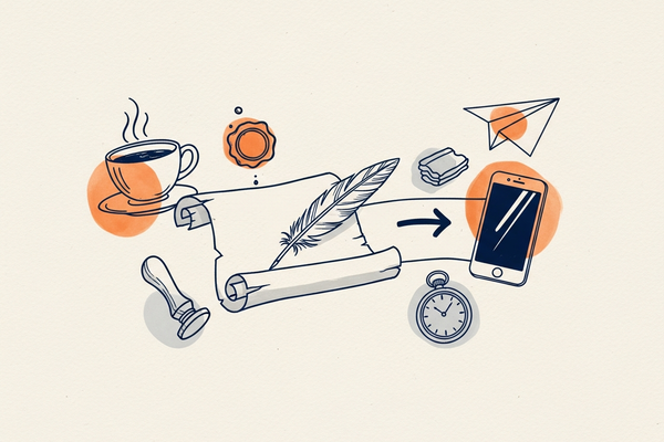 Eine kurze, seltsame Geschichte des Newsletters