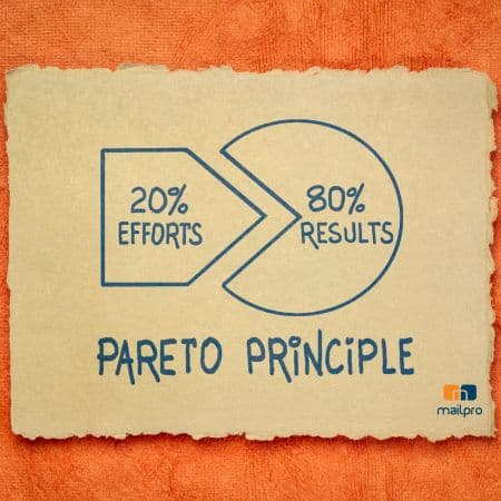 E-Mail-Listen-Segmentierung unter Verwendung des Pareto-PrinzipsAntwort: E-Mail-Listen-Segmentierung unter Verwendung des Pareto-Prinzips