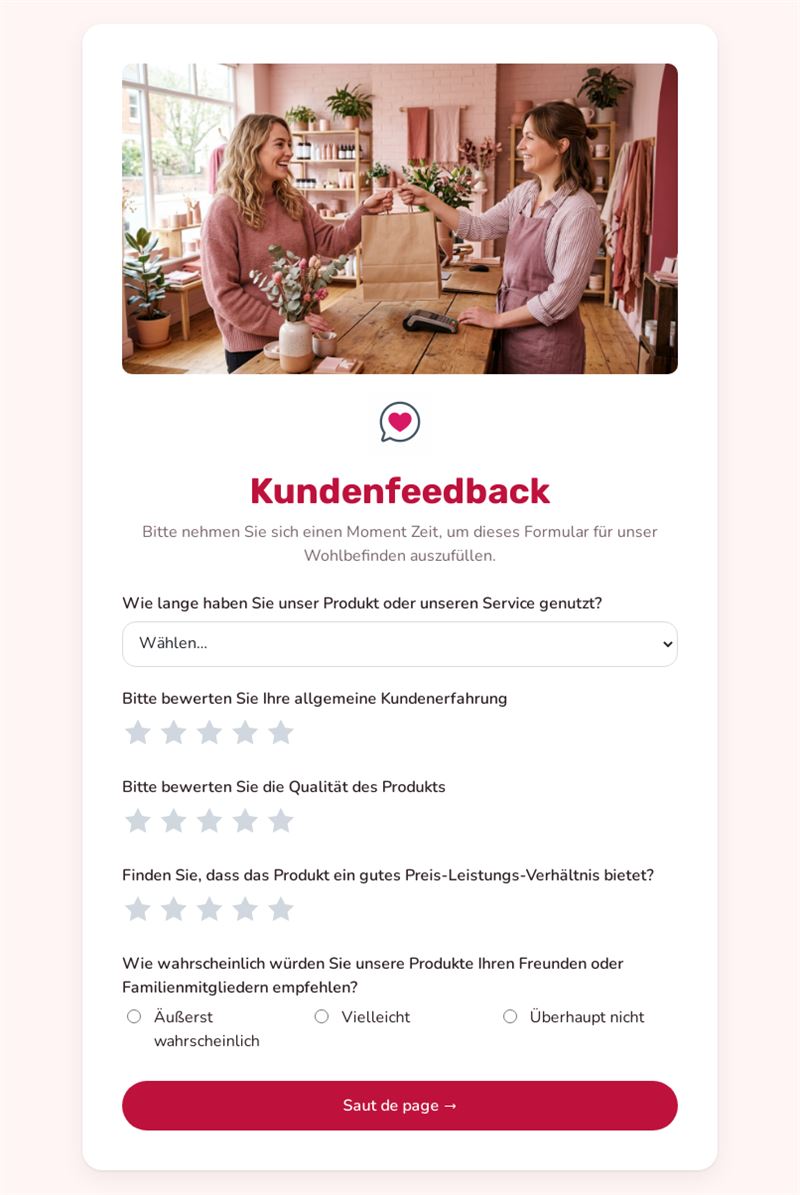 Kundenfeedback