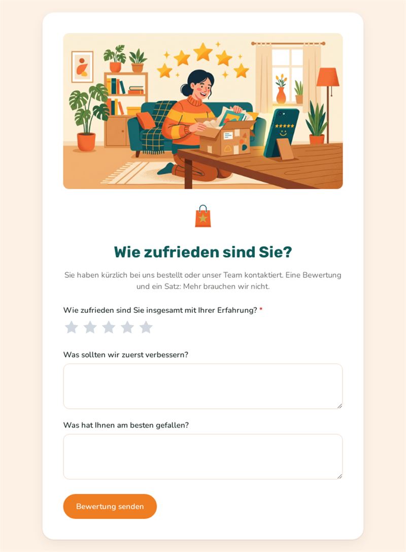 Wie zufrieden sind Sie?