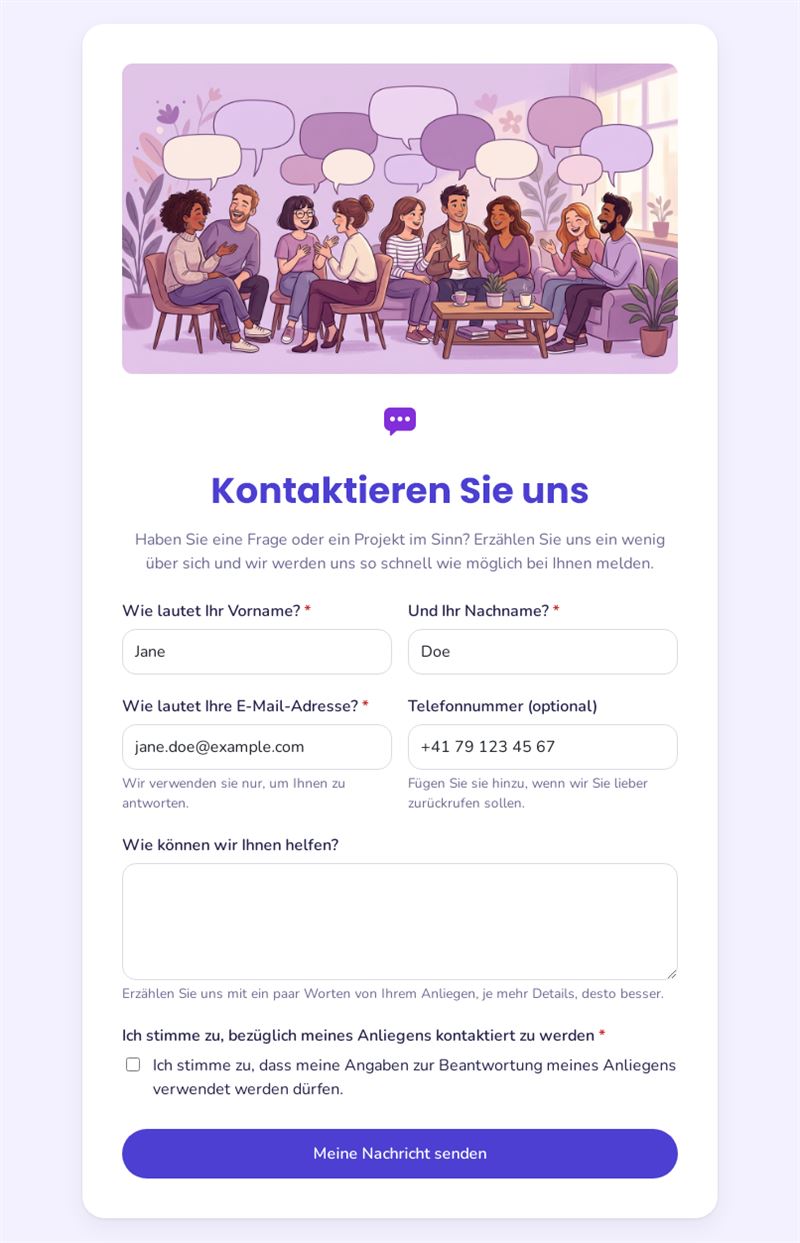 Kontaktformular