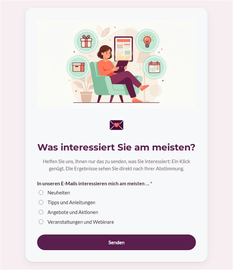 Was interessiert Sie am meisten?
