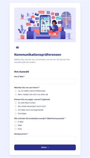 Kommunikationspräferenzen