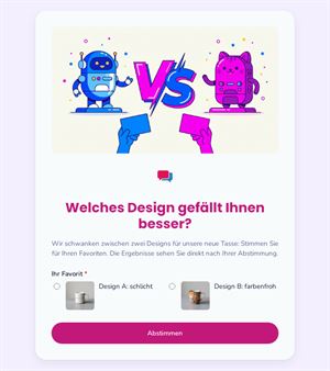 Welches Design gefällt Ihnen besser?