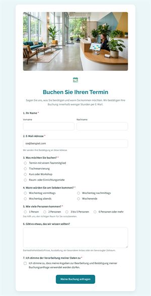 Terminbuchung