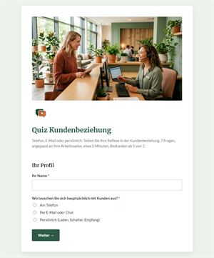 Quiz Kundenbeziehung