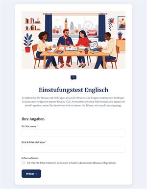 Einstufungstest Englisch