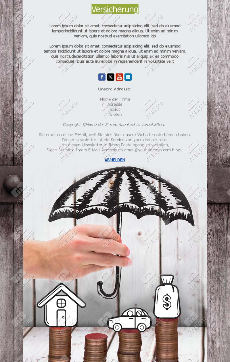 Zuverlässige Versicherungs-Updates