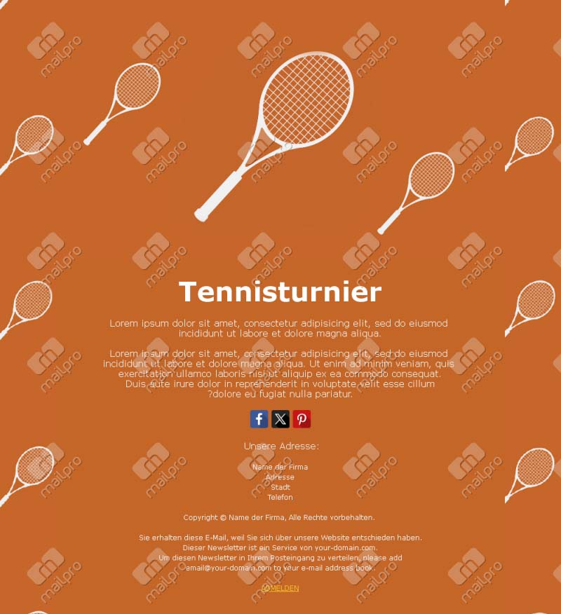 Tennis Fans ansprechen