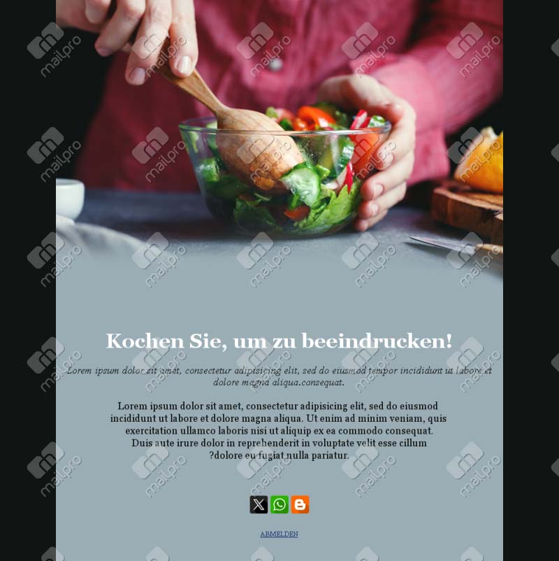 Delicious Cooking Recipe Templates