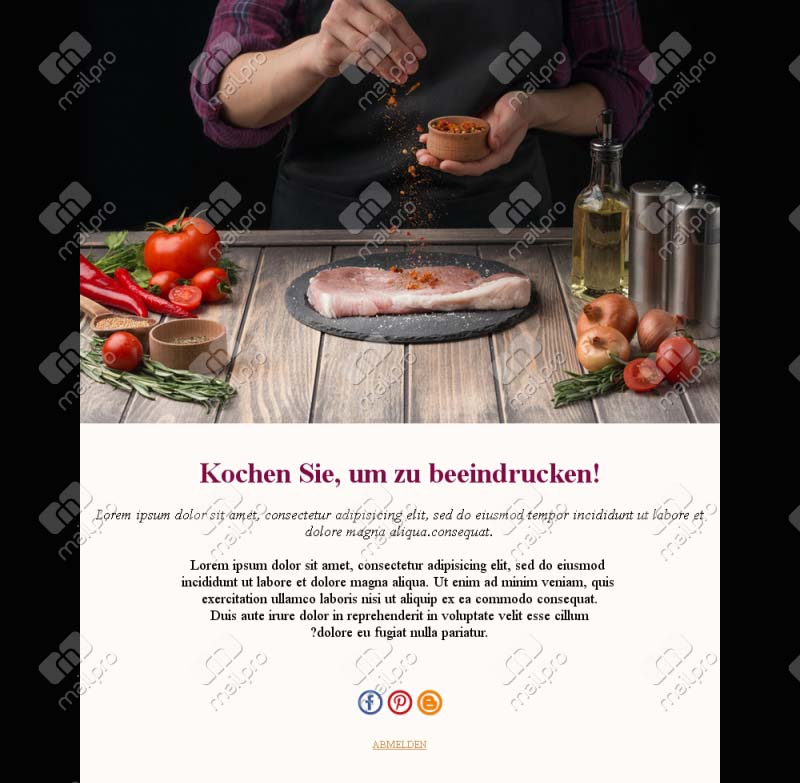 Delicious Cooking Recipe Templates