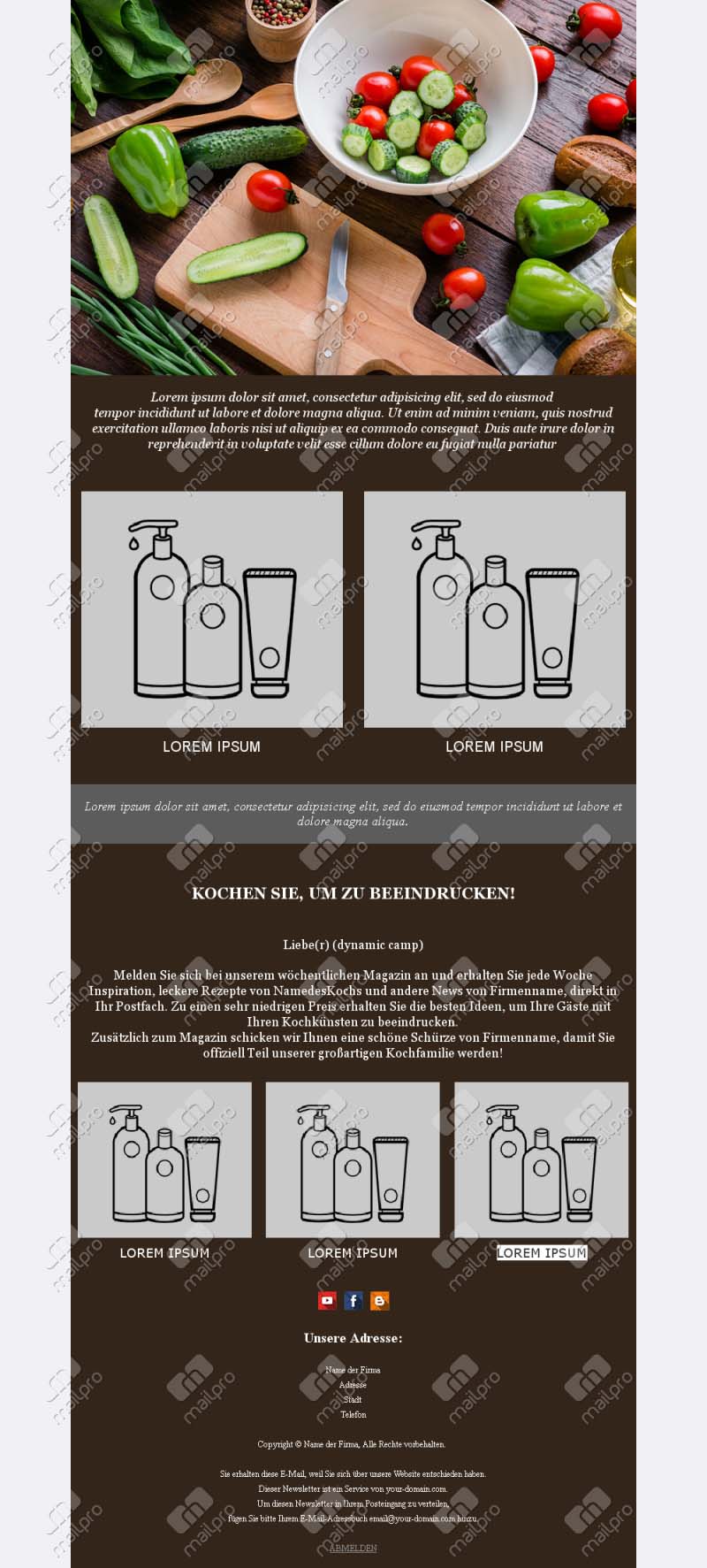 Delicious Cooking Recipe Templates
