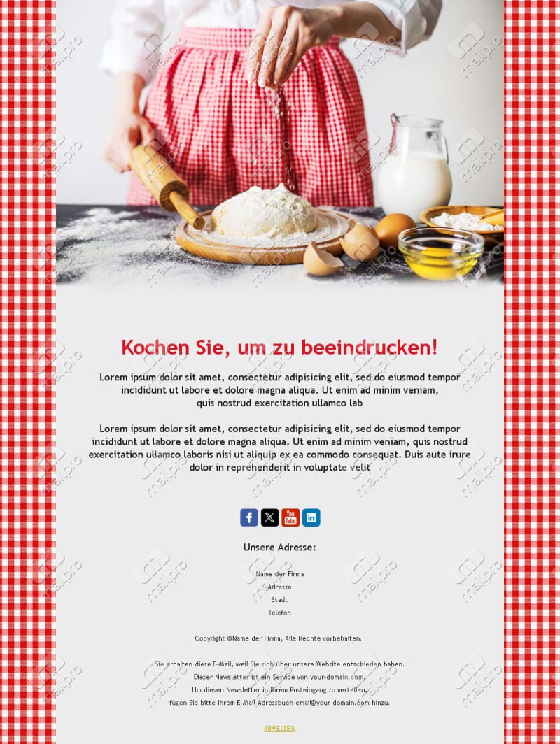 Delicious Cooking Recipe Templates