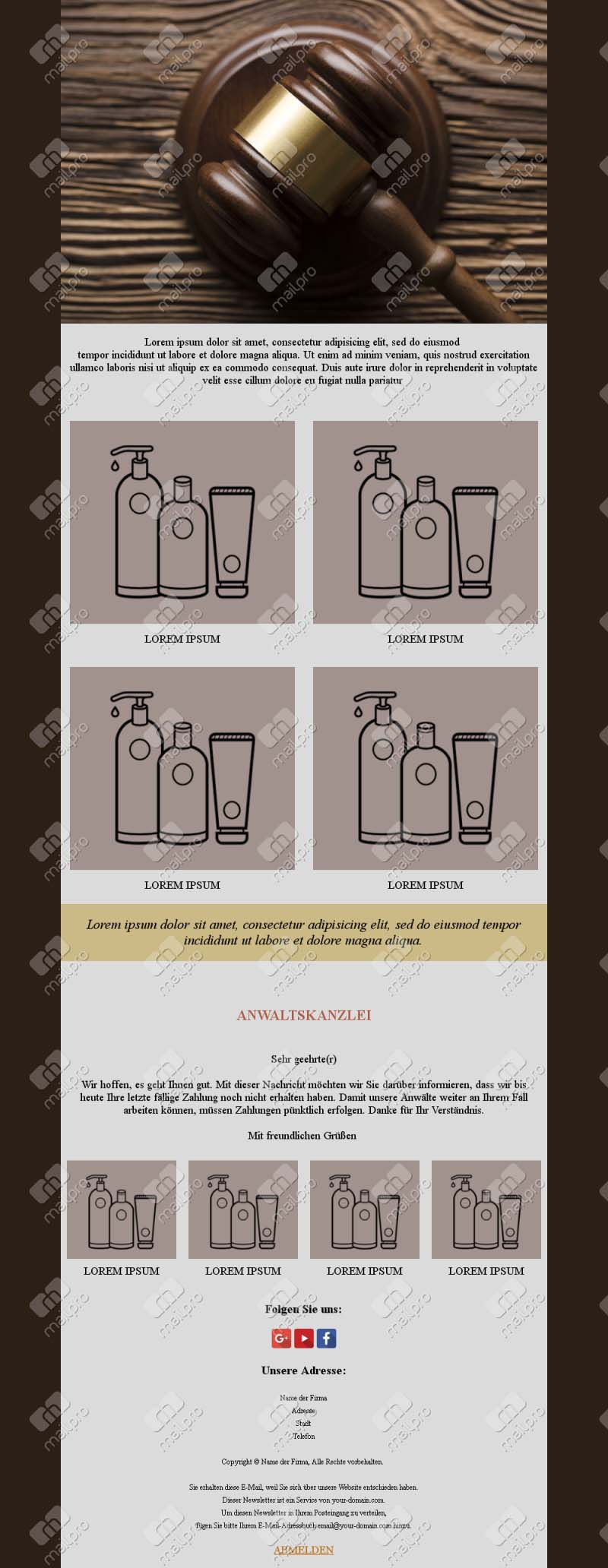 Anwaltskanzlei Updates