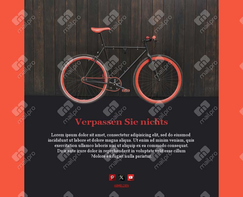Bike Neuigkeiten im Postfach