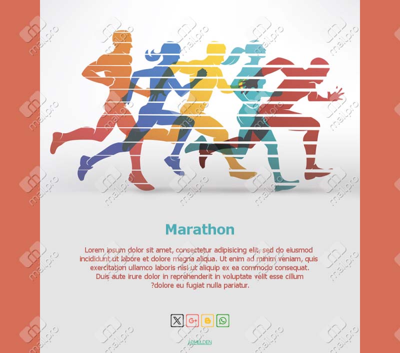 Energizing Running Event Templates