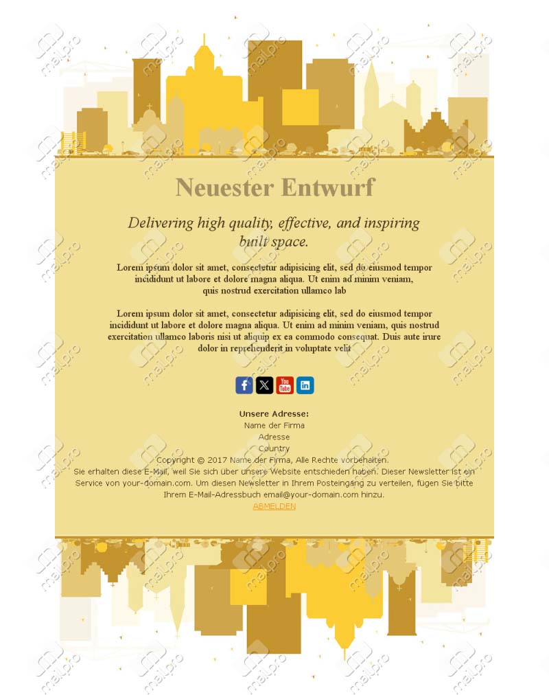 Beeindruckende Architektur Vorlagen