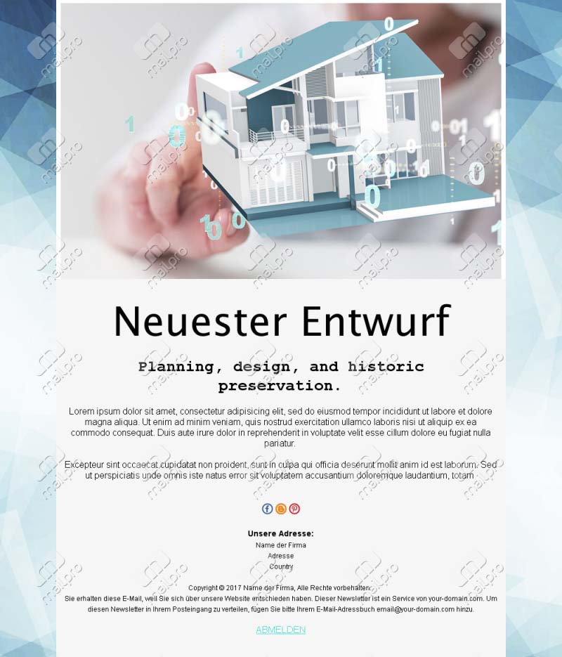 Beeindruckende Architektur Vorlagen