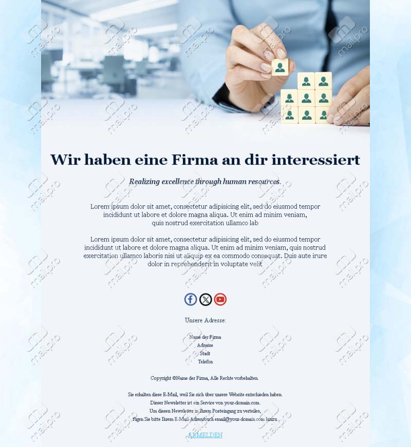 HR Recruiting Vorlagen