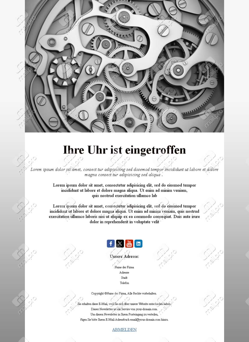 Uhren-Editionen vorstellen