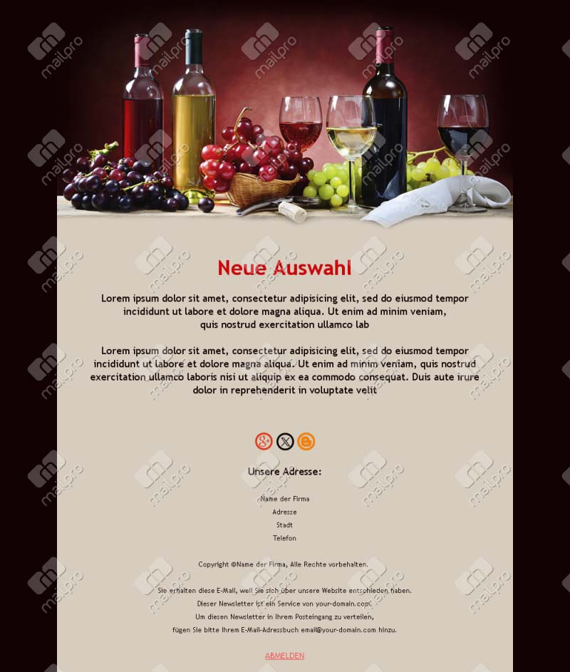 Wine Elegance Templates