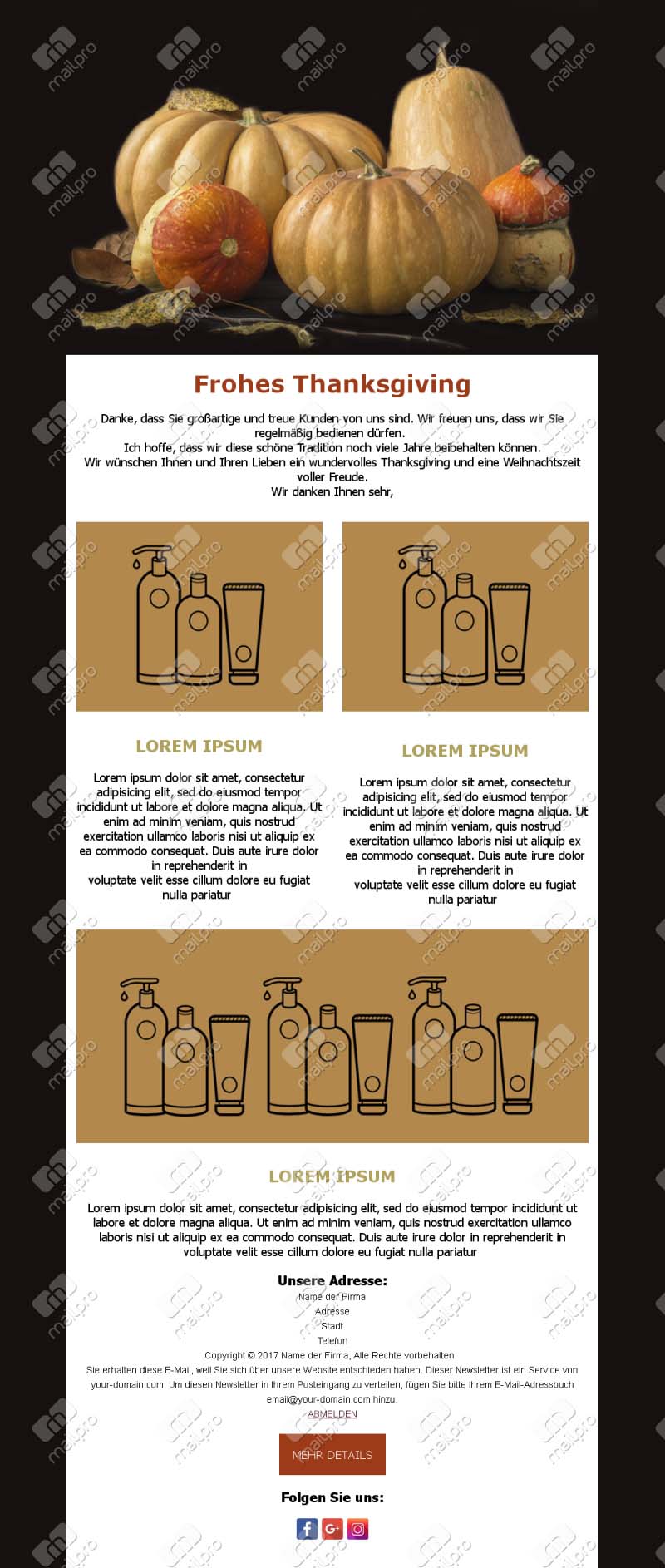 Thanksgiving-Wünsche