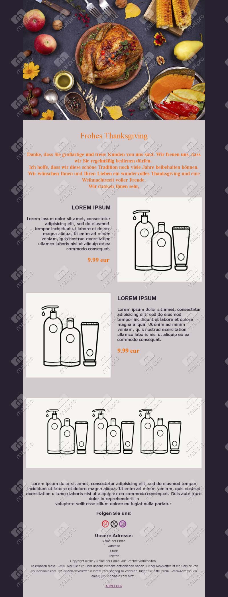 Thanksgiving-Wünsche