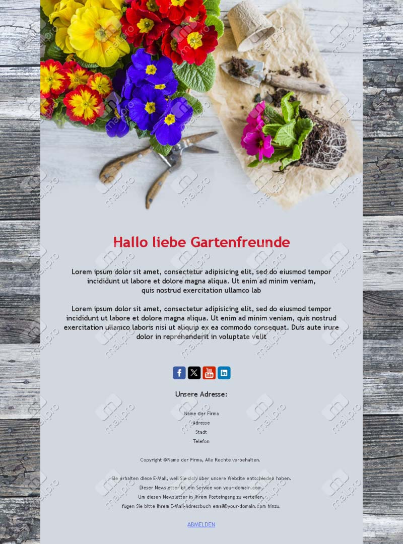 Planting Inspiration Emails