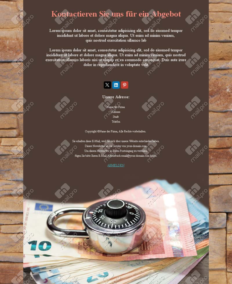 Vorlagen für Sicherheitsunternehmen