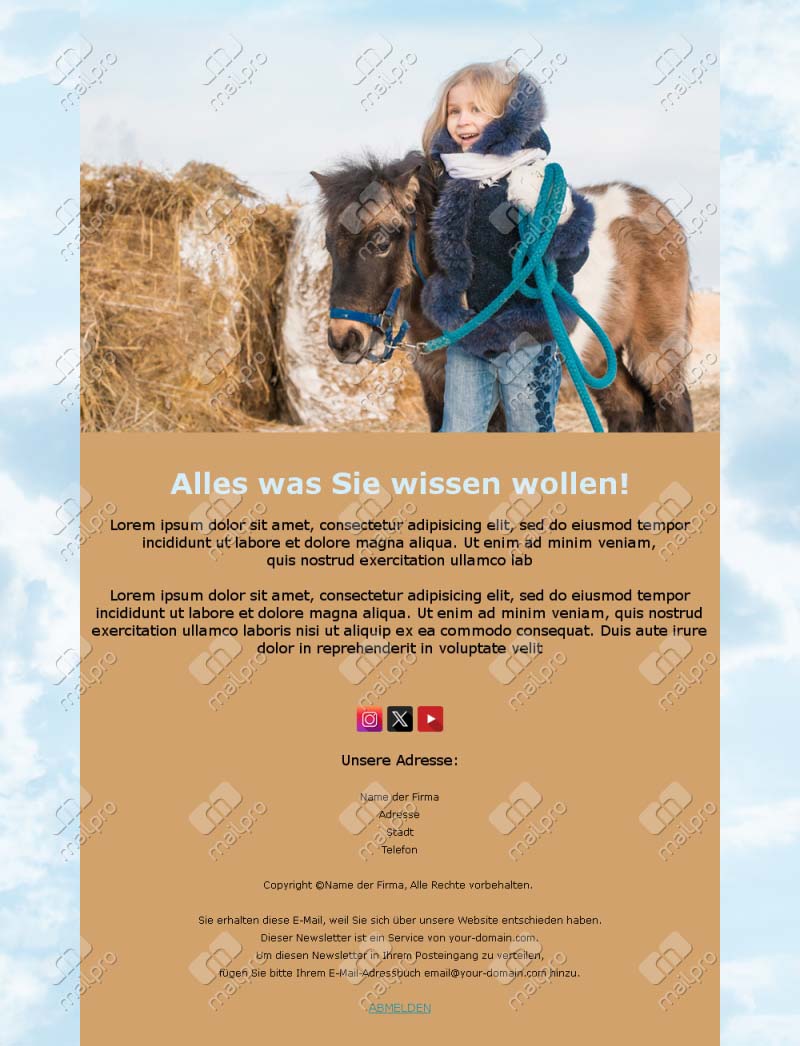 Reiten Abenteuer