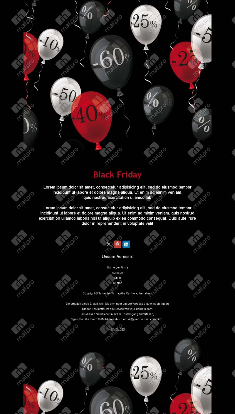 Black Friday Specials