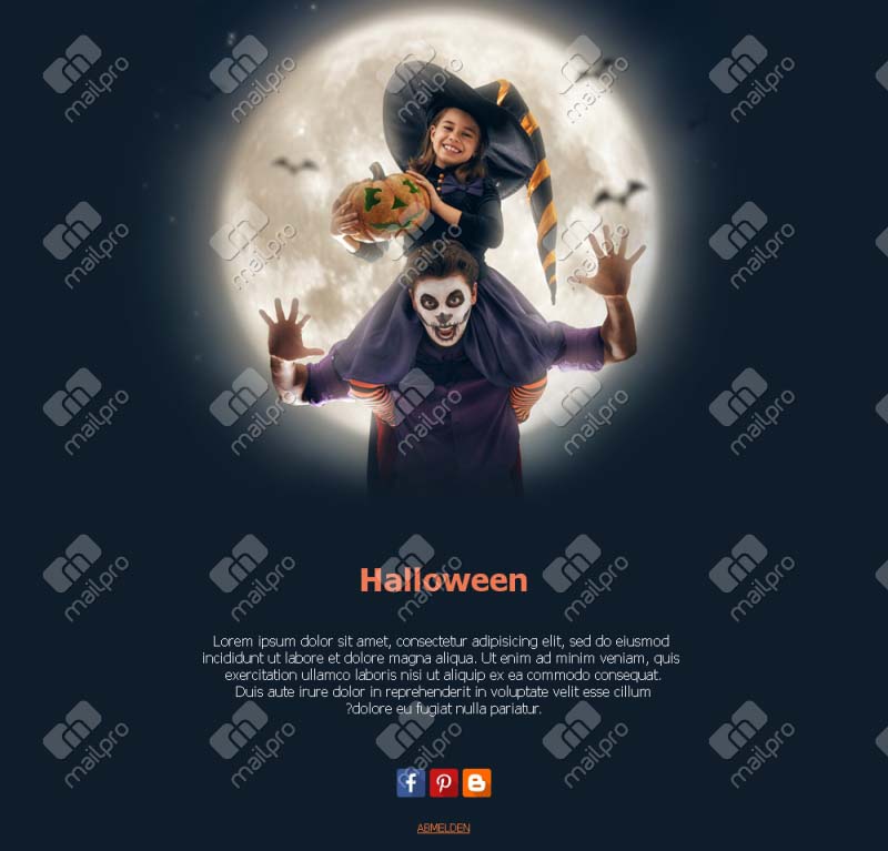 Halloween-Spaß-E-Mails