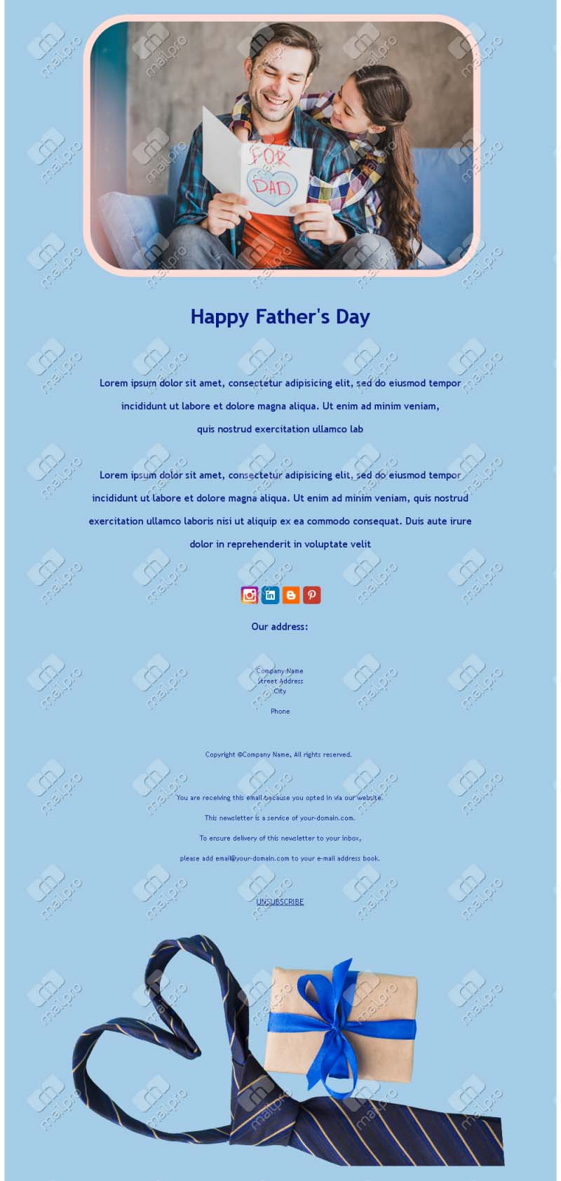 Vatertag Vorlage 2026