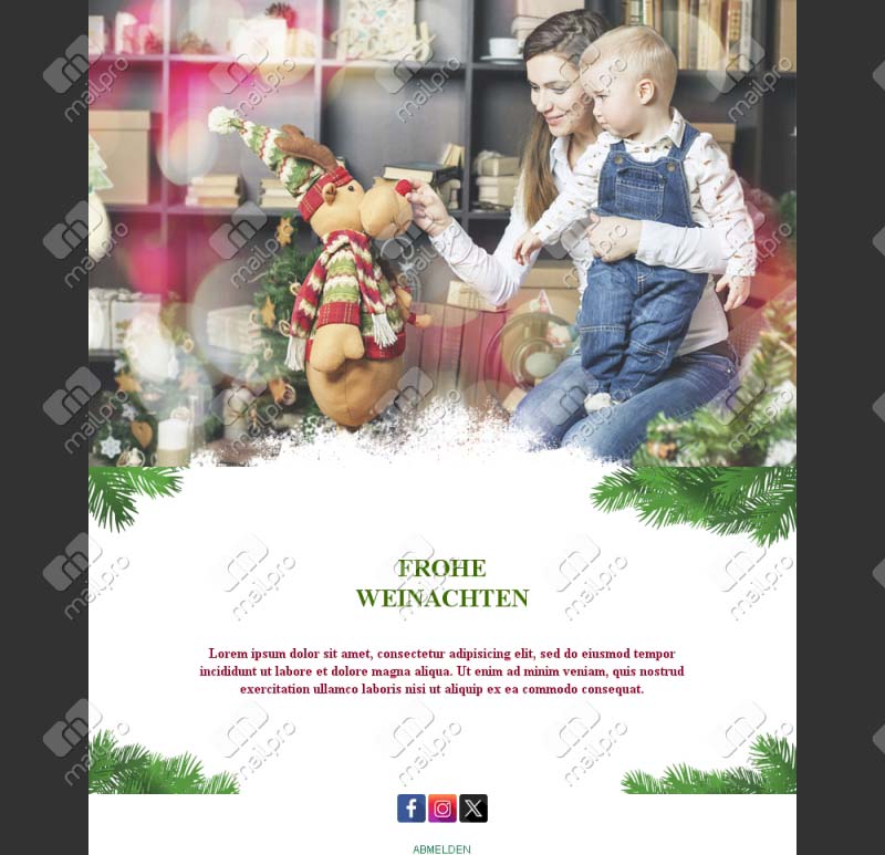 Weihnachtsfreude Teilen