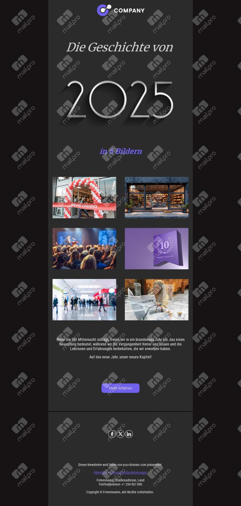 Danke 2025 – Hallo 2026