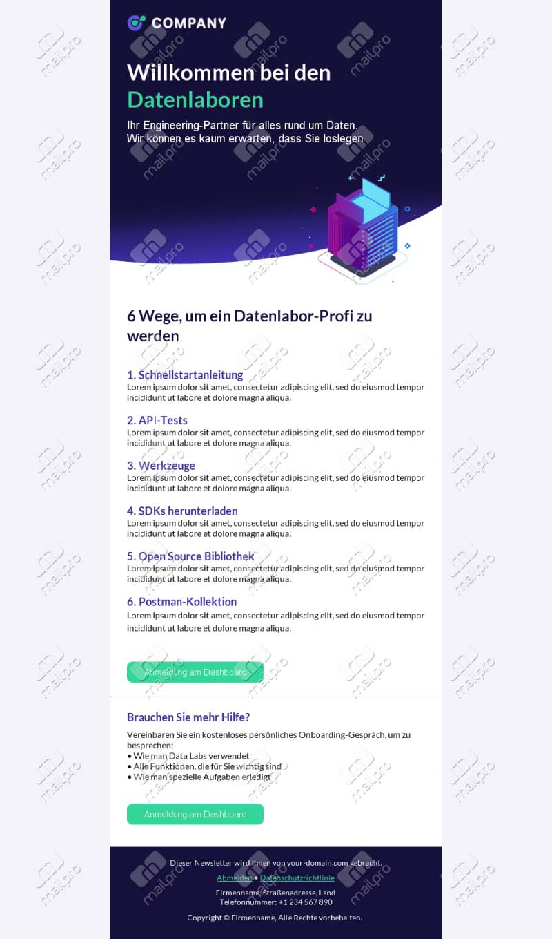 Willkommen mit Klarem Mehrwert