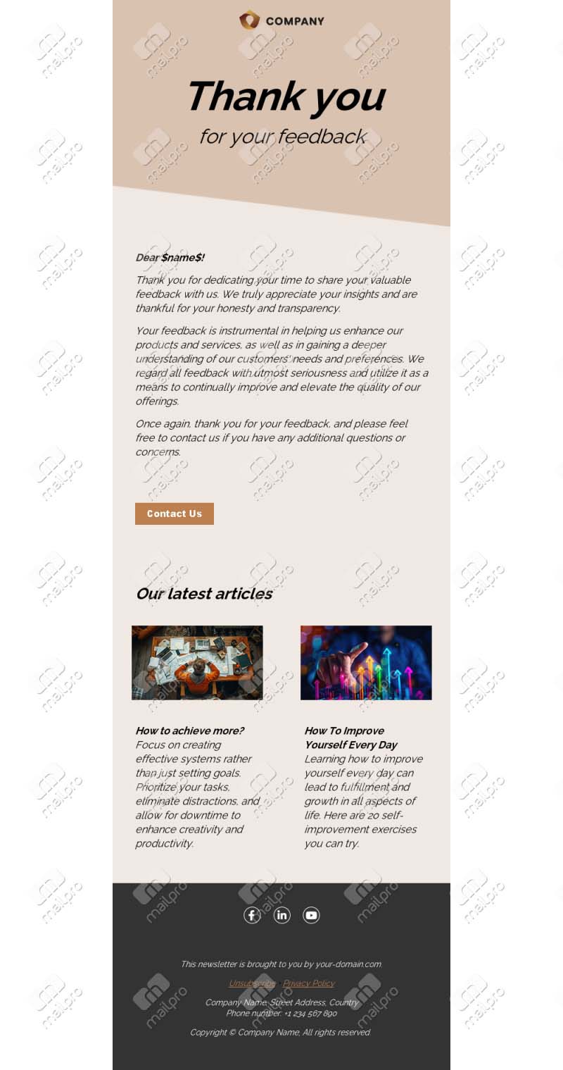 Danke, dass Sie bei uns sind