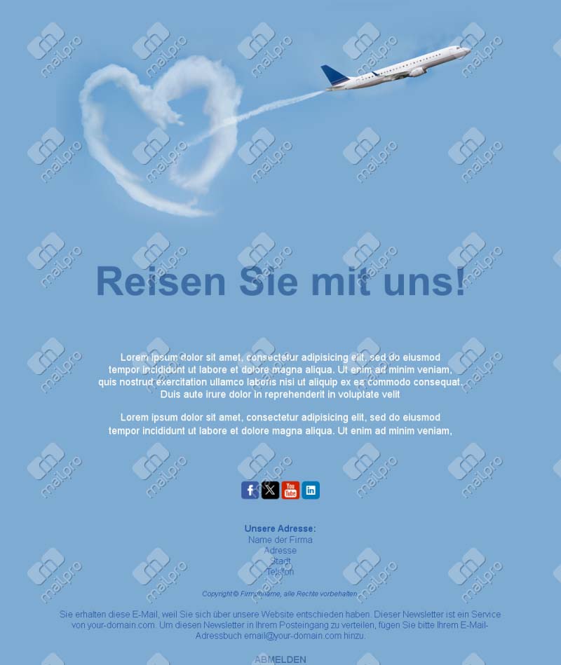 Template Email Spa Experience