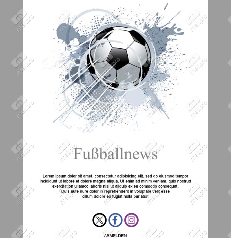 Email Fußball Club Update
