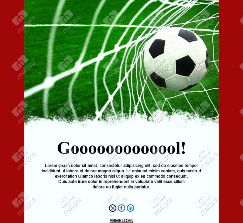 Email Fußball Ergebnisse