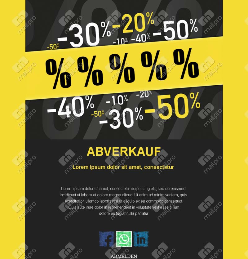 Email Verkaufsnewsletter