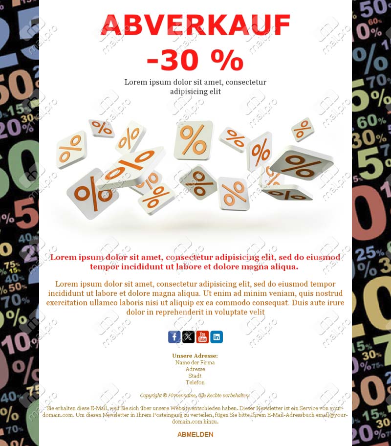 Email Verkaufsangebote