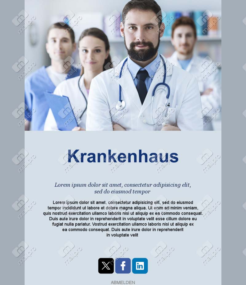 Email Medizinische Klinik DE