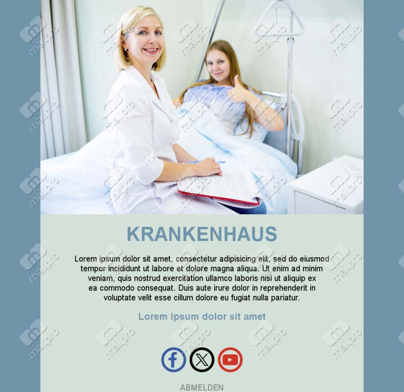 Email Klinik Gesundheit DE