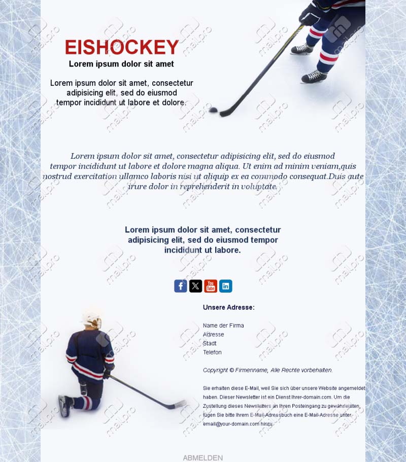 Email Hockey Club Deutschland