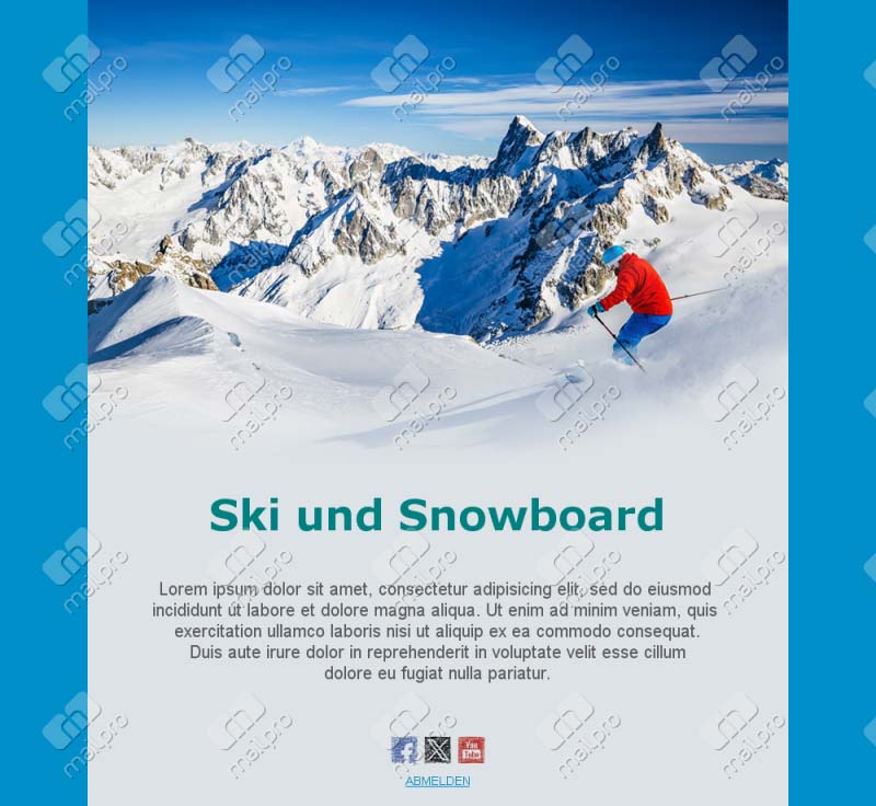 Neue Produkte zur Schneesaison