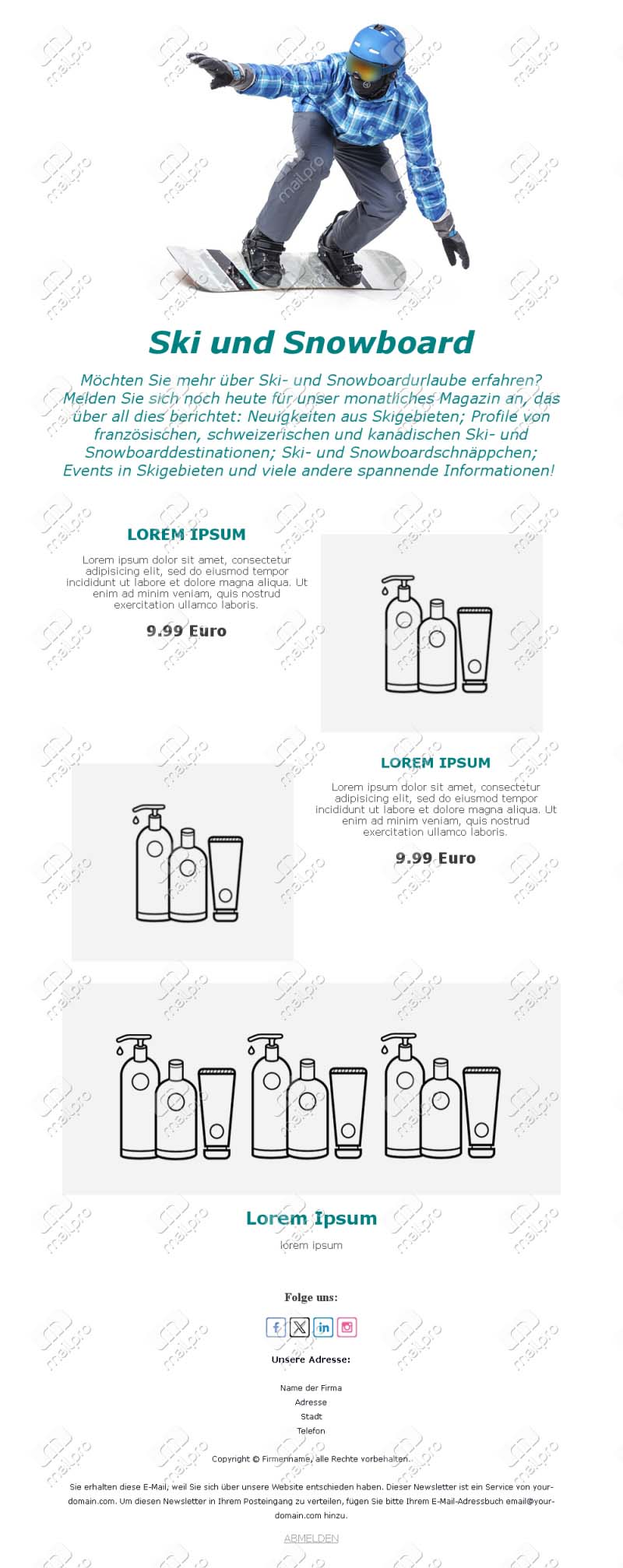 Spannende Wintersport-Angebote