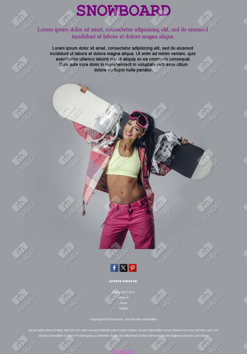 Updates zu Schnee-Aktivitäten 