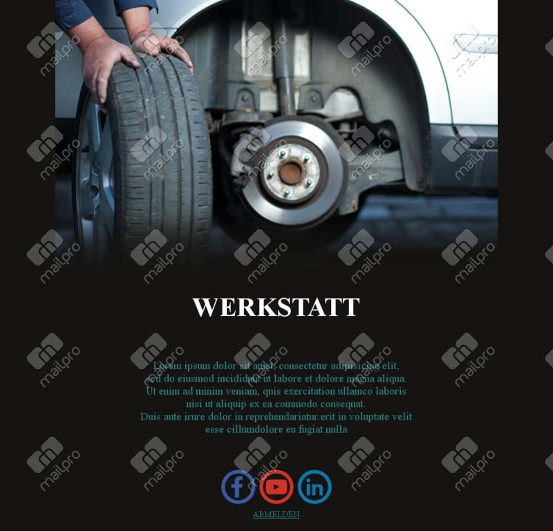 Garage Promotion Template